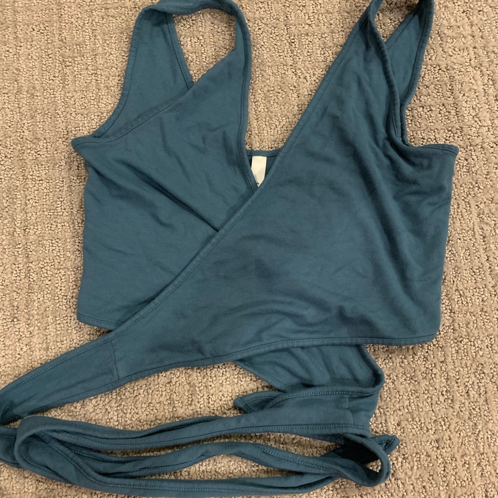 Aritzia wrap top